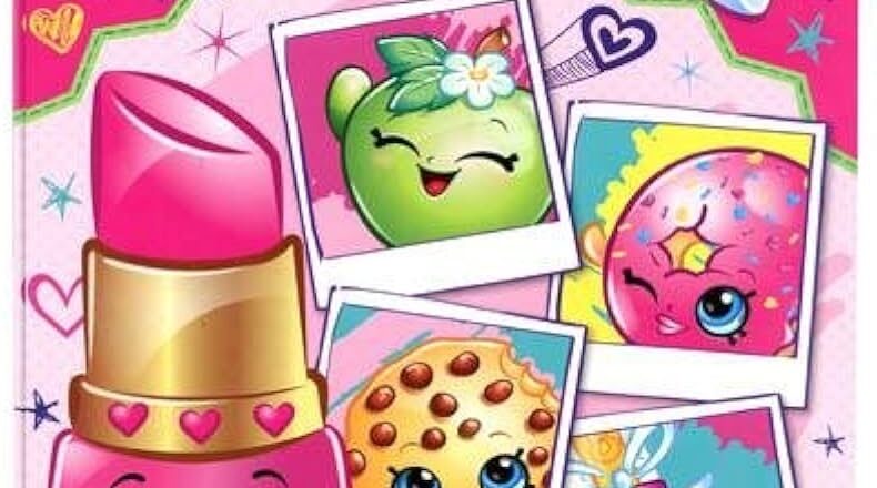 Amazon Shopkins Coloring Book With Stickers 96 Page Toys Games