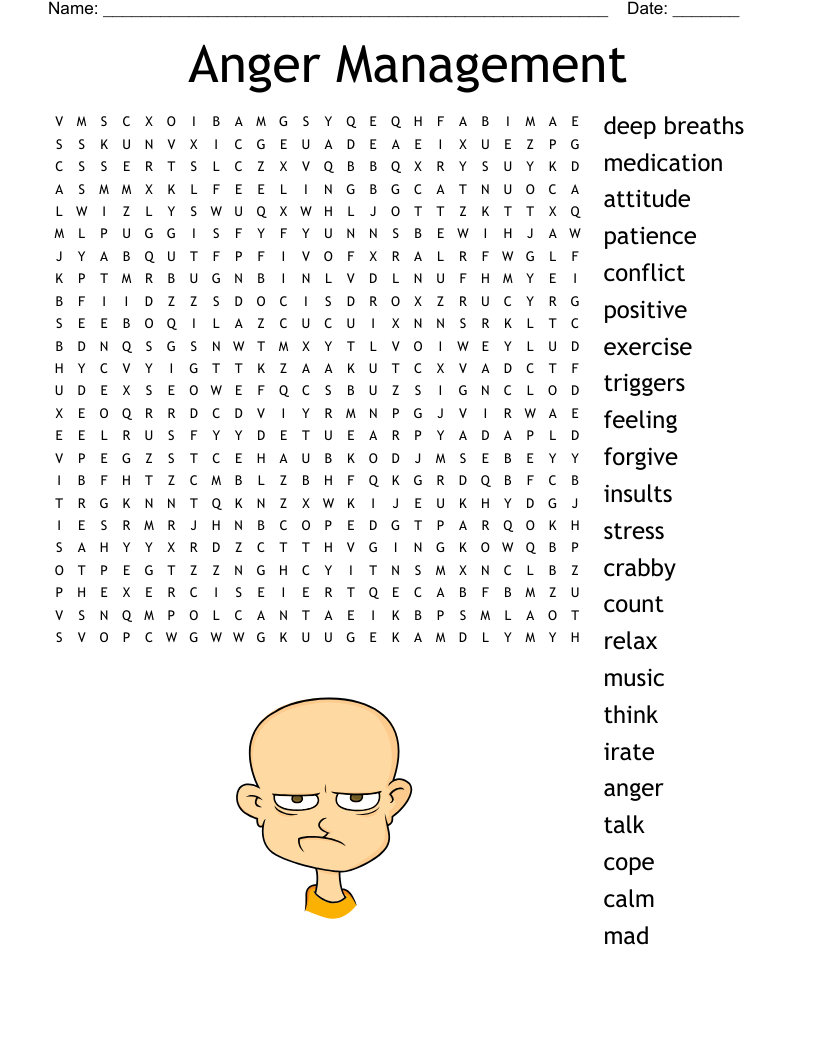 Anger Crossword WordMint