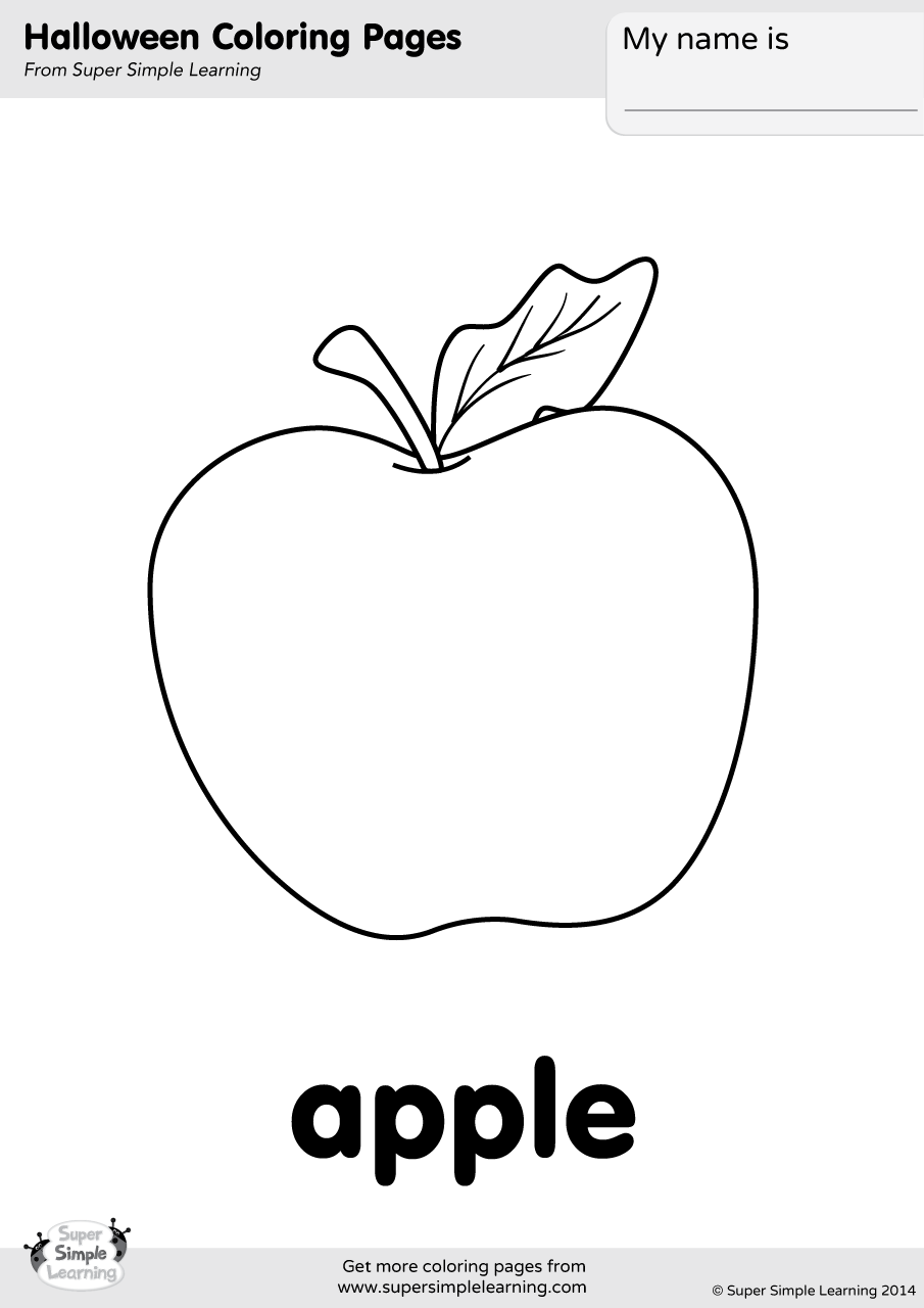 apple coloring pages apple coloring pages