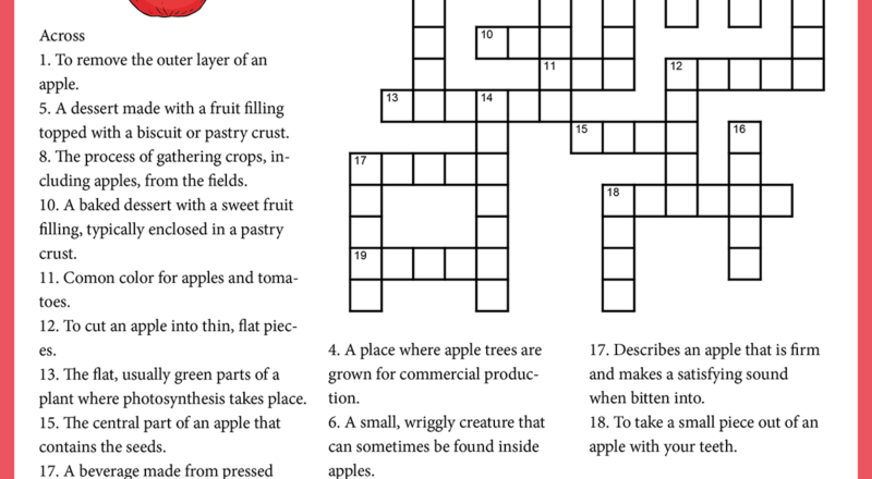 Apple Crossword