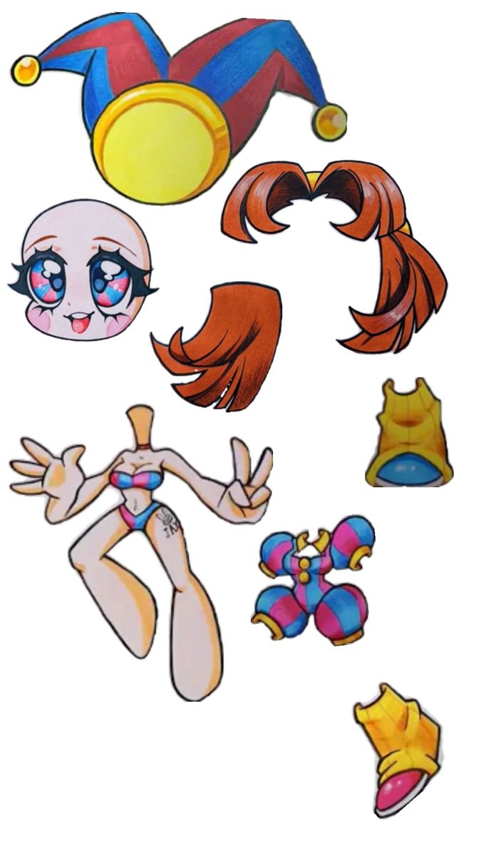 Arty Pie Anime Pomni Paper Doll Paper Doll Template Free Printable Paper Dolls Paper Dolls Printable Arty Pie Anime Pomni Paper Doll Paper Doll Template Free Printable Paper Dolls Paper Dolls Printable