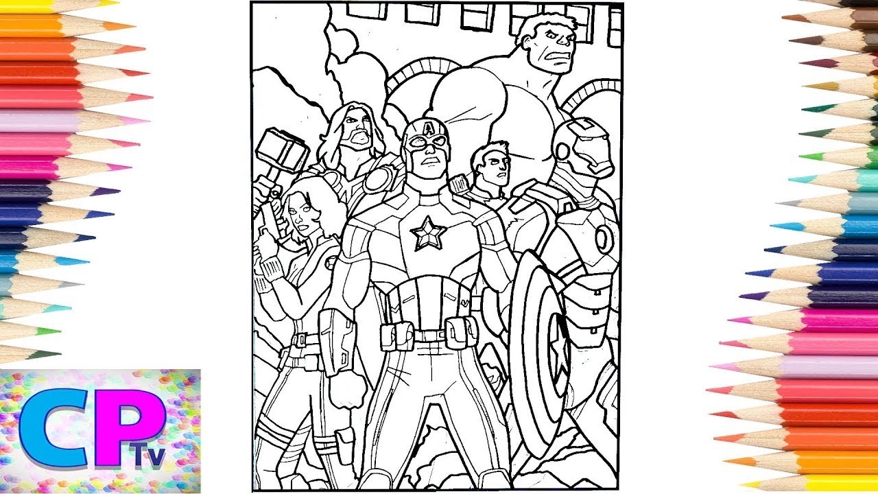 avengers coloring pages avengers coloring pages