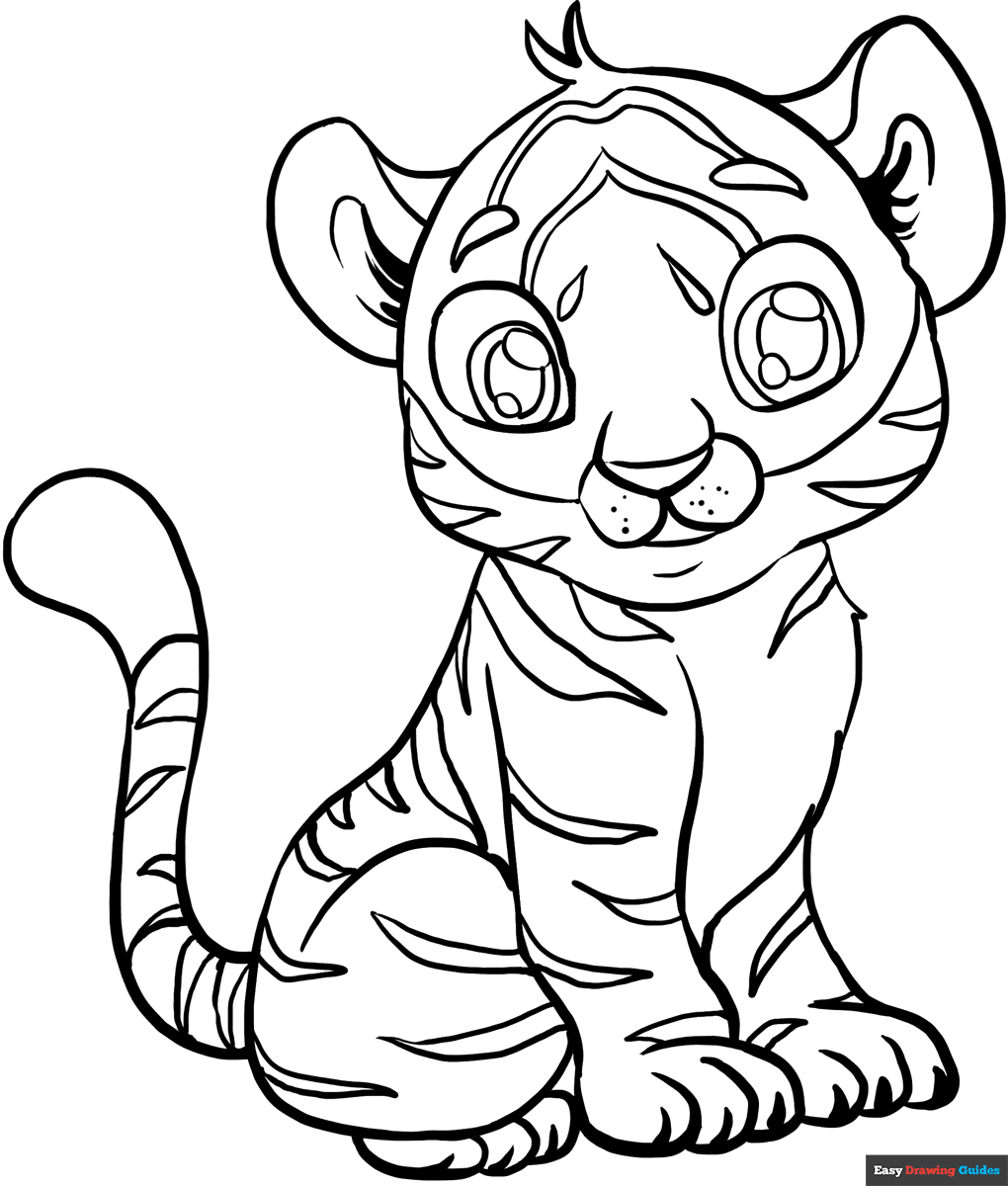 tiger coloring pages tiger coloring pages
