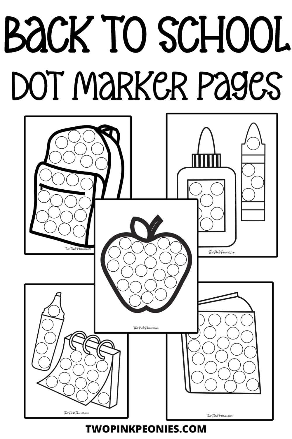 dot marker worksheets dot marker worksheets