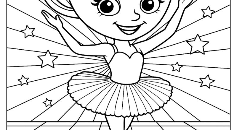 Ballerina Cappuccina Coloring Pages Free PDF To Download And Print