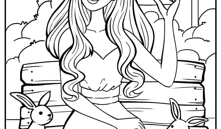 Barbie Coloring Pages 100 Free Printables