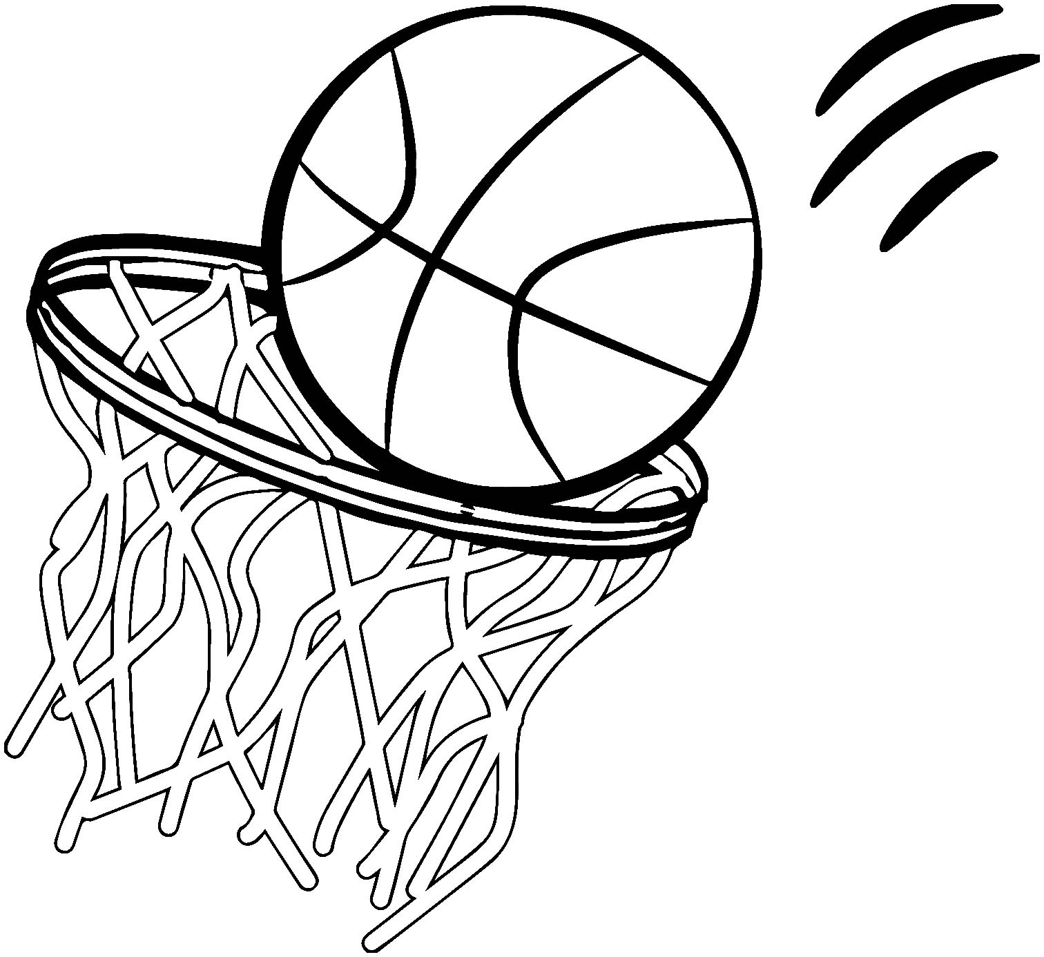 Basketball Coloring Page To Print Basketball Coloring Pages Basketball Coloring Page To Print Basketball Coloring Pages
