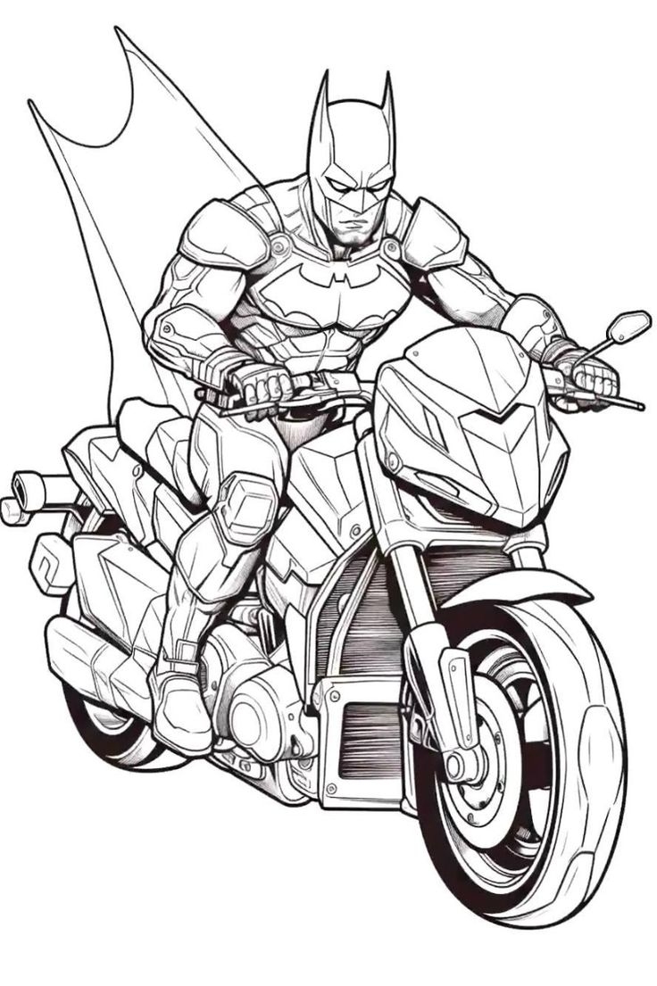 Batman Coloring Pages Free Printable For Kids Batman Coloring Pages Free Printable For Kids