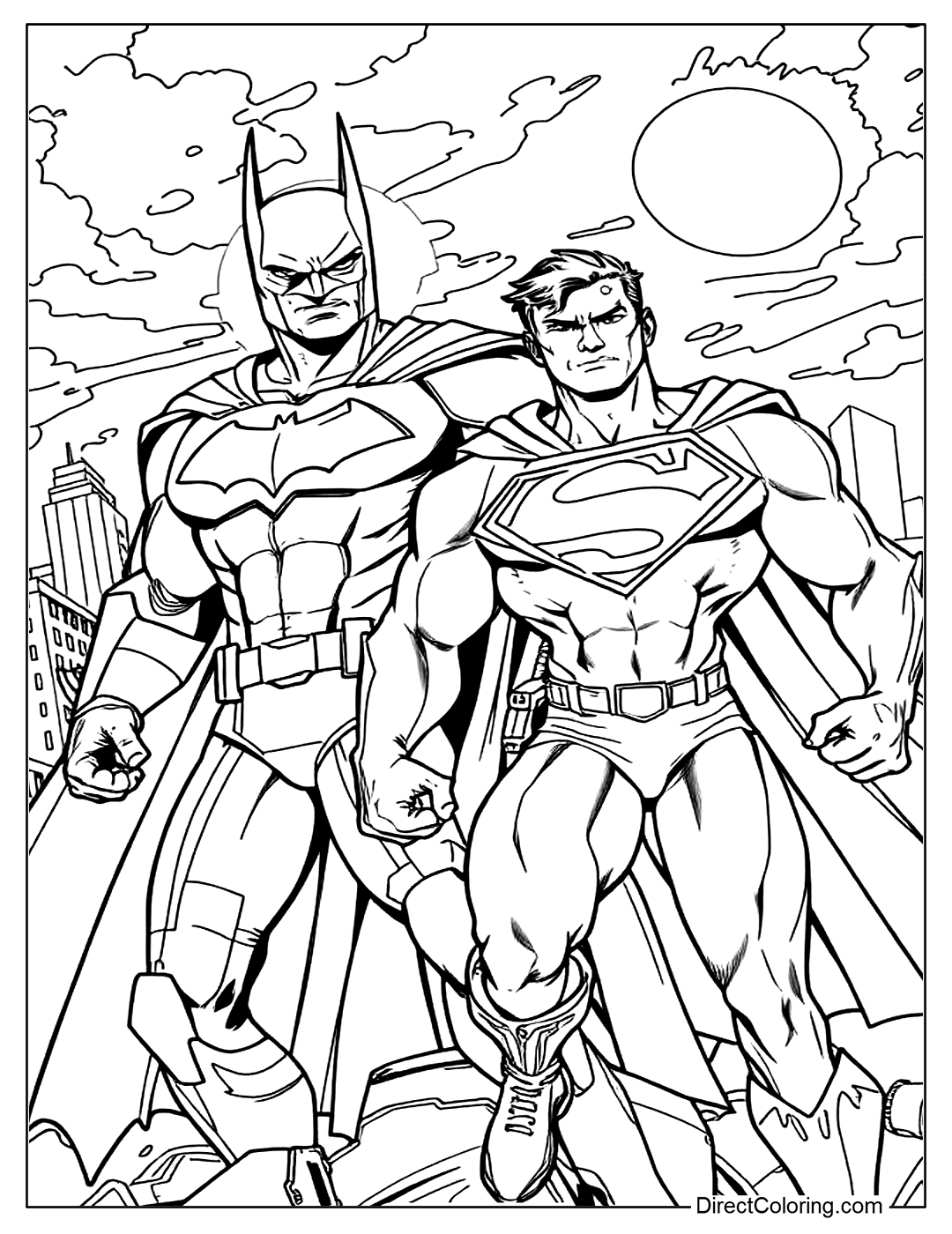 batman coloring pages