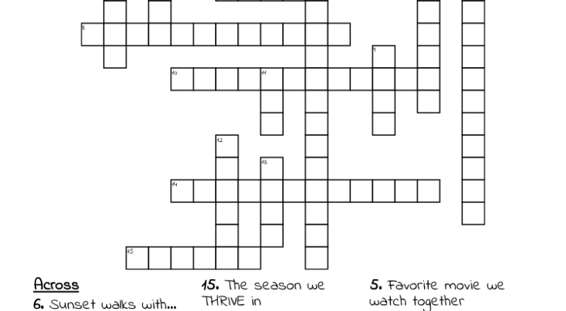 Best Friends Crossword WordMint