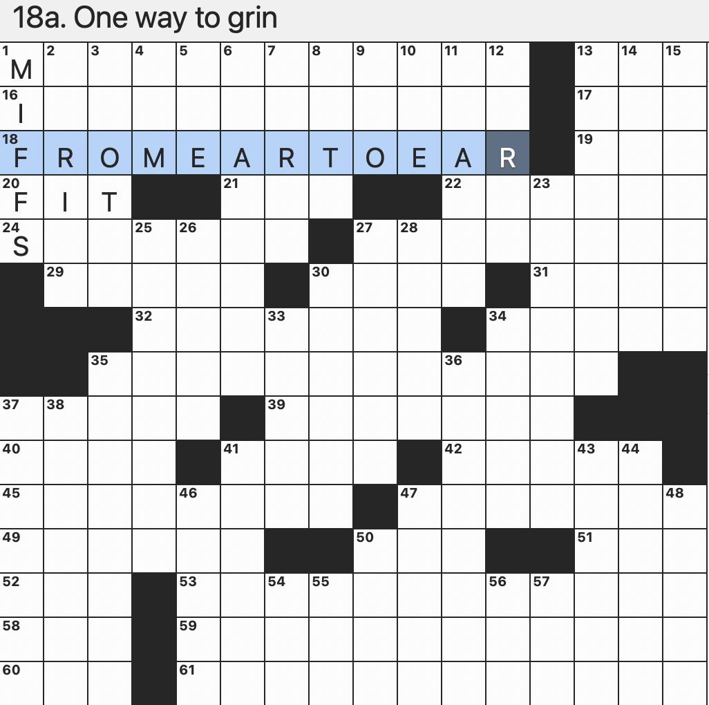 Black Death era Iberian King Dubbed the Ceremonious SAT 10 11 25 Johann Philosopher Who Influenced Hegel Car Touted For Its Dual Efficiency Symbol For Electric Flux In Physics Deo Gloria Rex Parker Does The NYT Crossword Puzzle