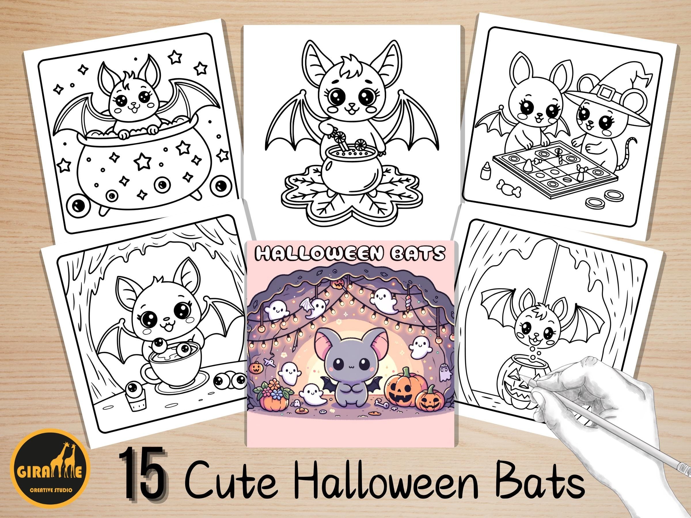 bat coloring pages