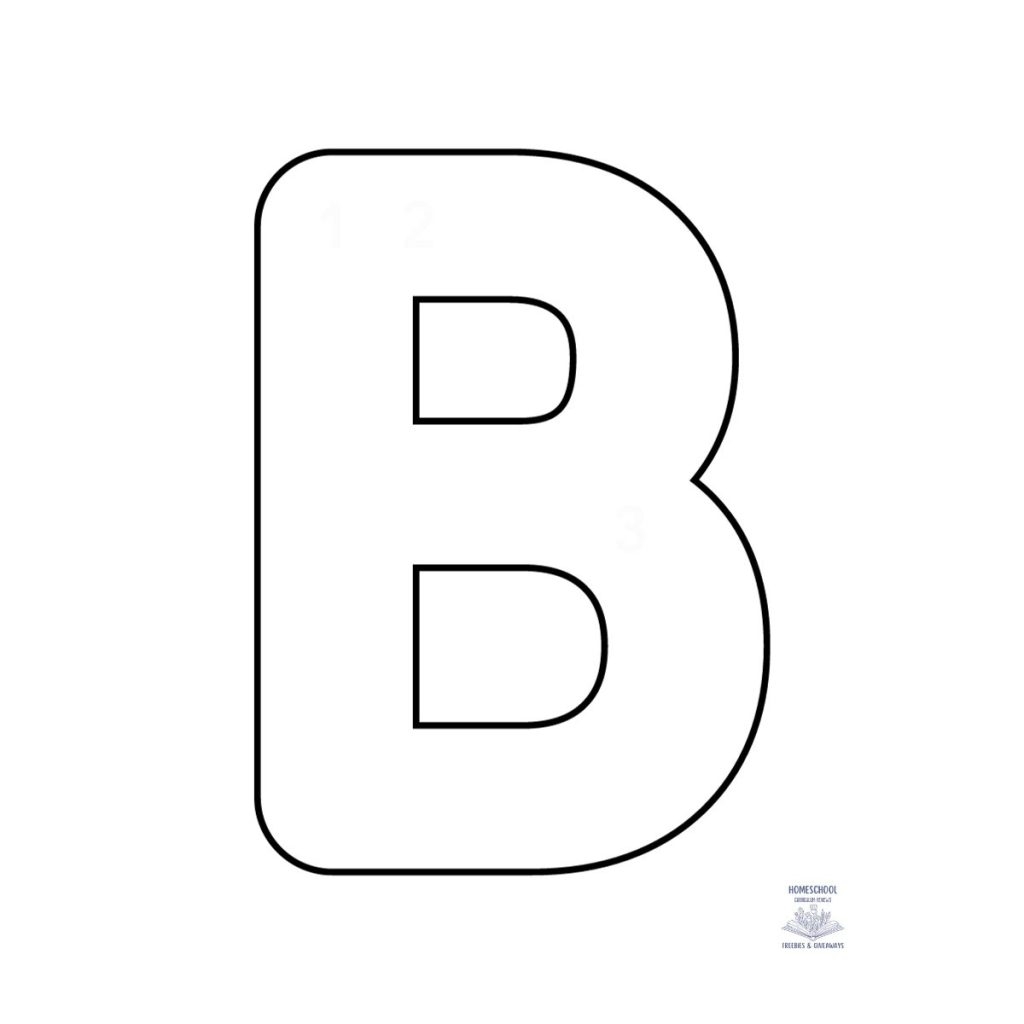 Bubble Letter B B Easy And Free Printable Set With Letter B Activities Homeschool Freebies And Giveaways Bubble Letter B B Easy And Free Printable Set With Letter B Activities Homeschool Freebies And Giveaways
