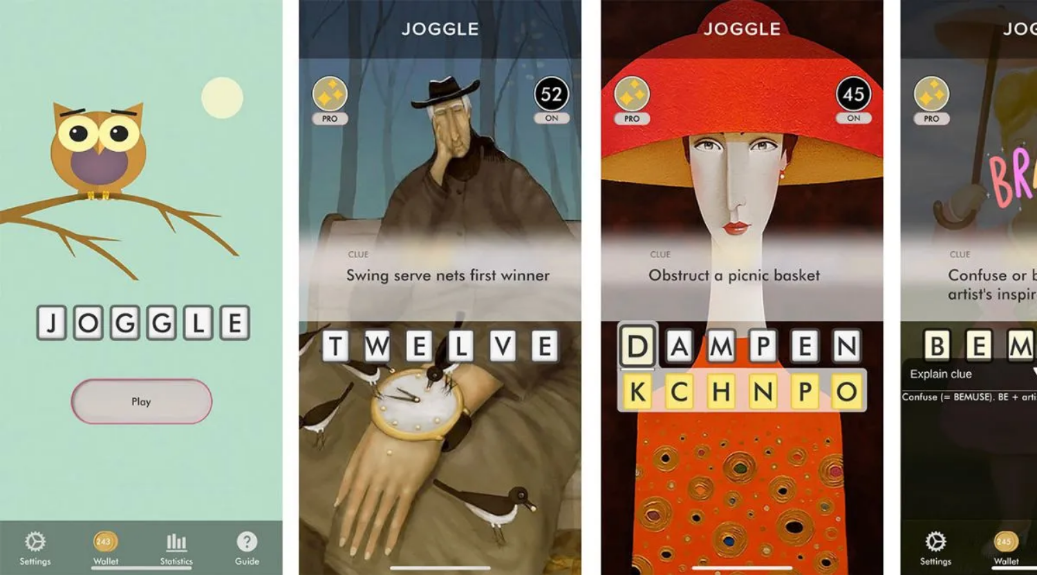 Build Your Eye For Wordplay With Joggle The Crossword Clueing Game ET Interactive