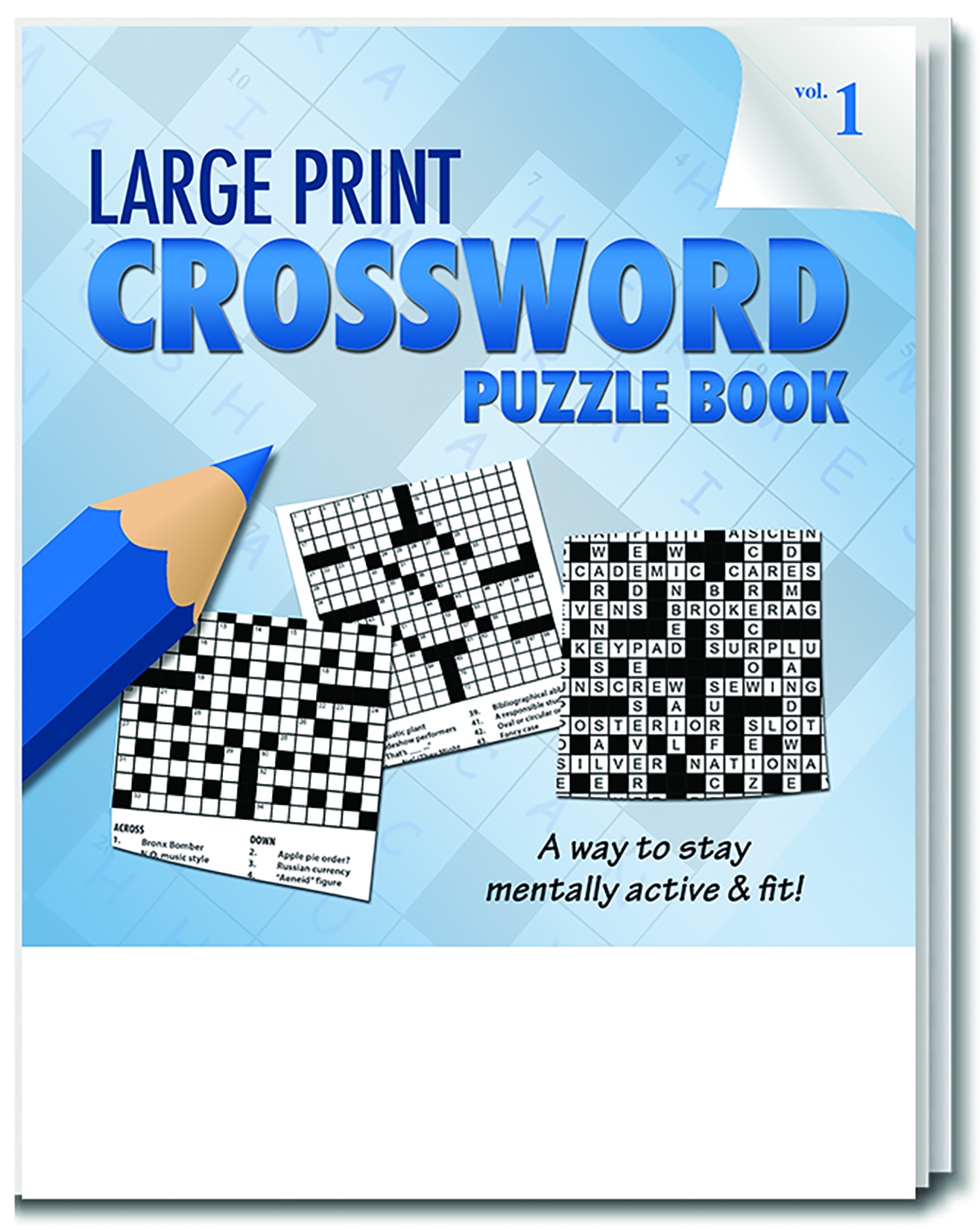 Bulk Crossword Puzzle Books 32 Pages Large Font DollarDays Bulk Crossword Puzzle Books 32 Pages Large Font DollarDays