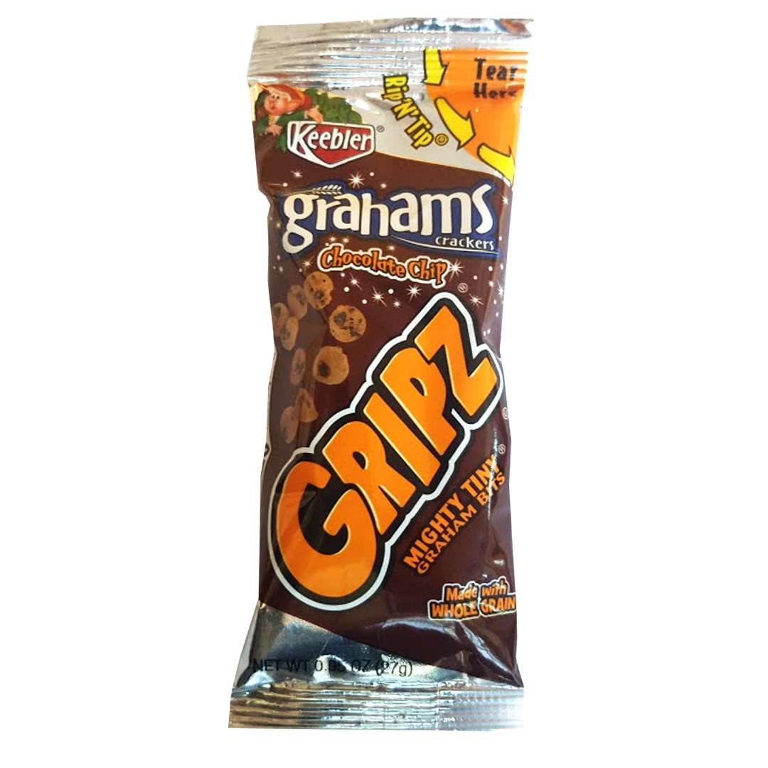 Bulk Keebler Grahams Cracker Snacks Chocolate Chip 0 95 Oz Bag