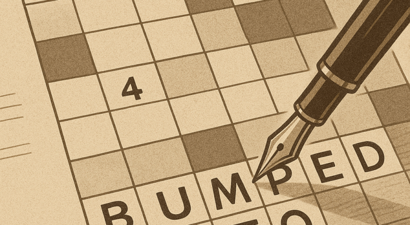 Bumped Things NYT Crossword Top 10 Clues Answers US Ice Corp