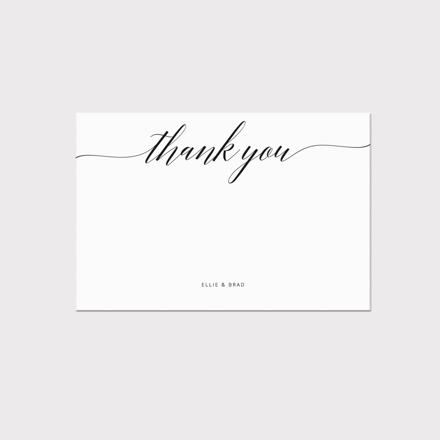 Calligraphy Thank You Card Template Editable Wedding Stationery PDF Instant Download Etsy Calligraphy Thank You Card Template Editable Wedding Stationery PDF Instant Download Etsy