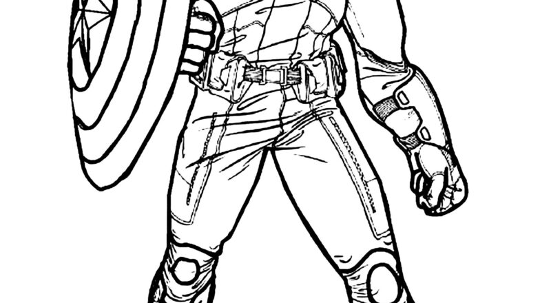 Captain America Captain America Coloring Pages