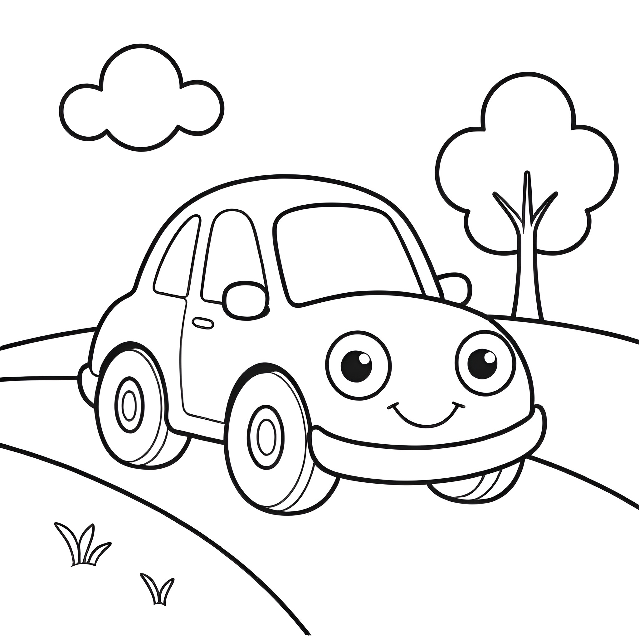 coloring pages printable cars