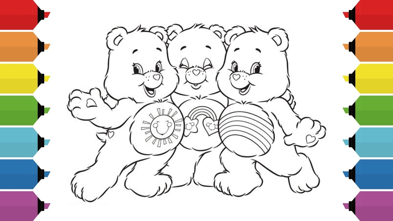 care bear coloring pages