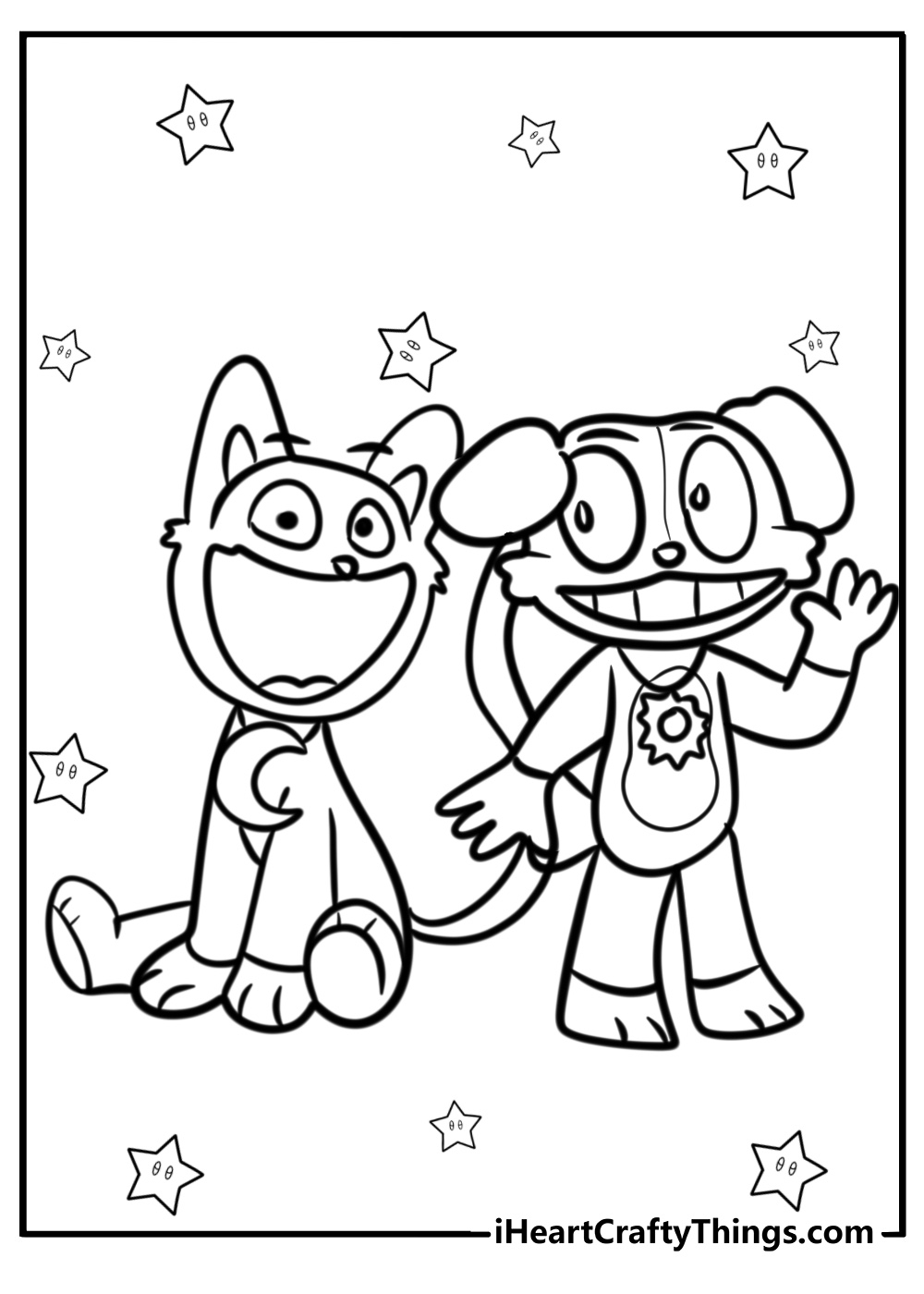 CatNap Coloring Pages 18 Free PDF Printables To Download