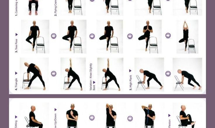 Chair Yoga Exercises For Seniors 20 Free PDF Printables Printablee