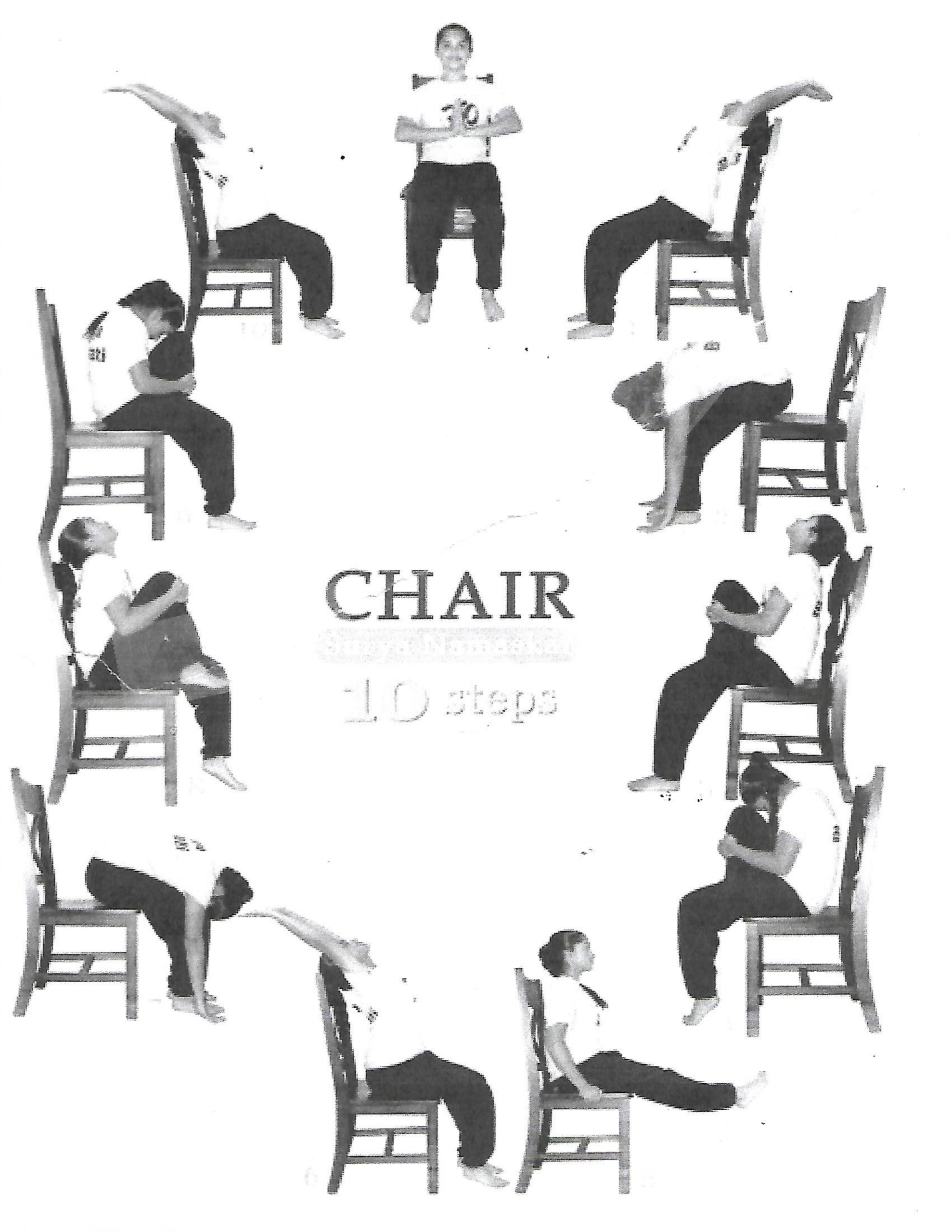 Chair Yoga For Elderly Chair Yoga Poses For Seniors Printable Chair Yoga Exercises For