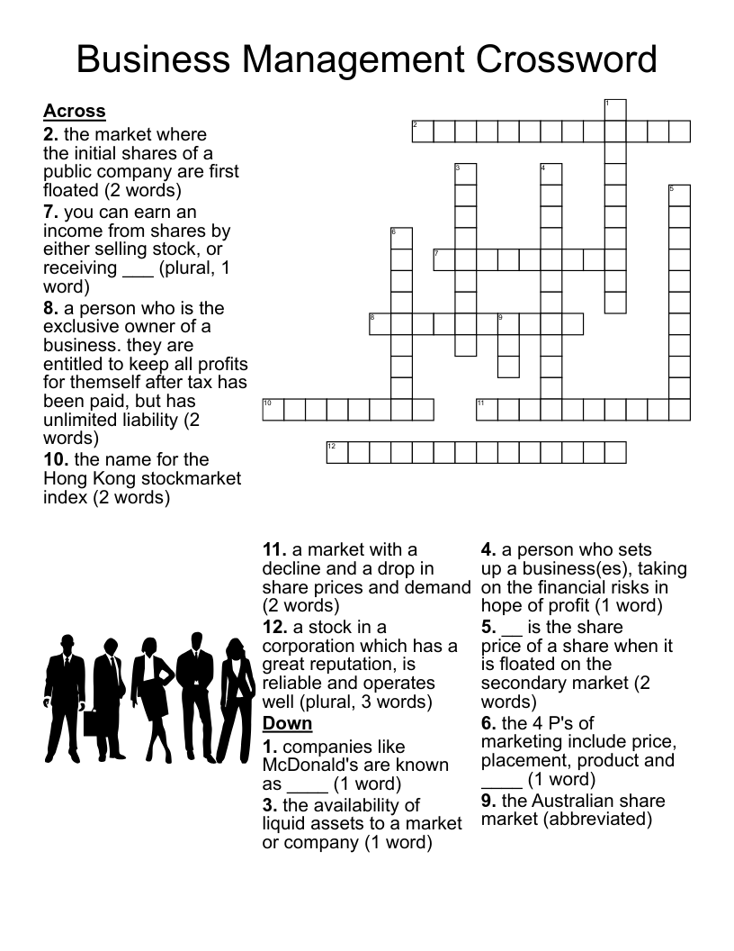 Chapter 3 Summary Crossword Puzzle WordMint
