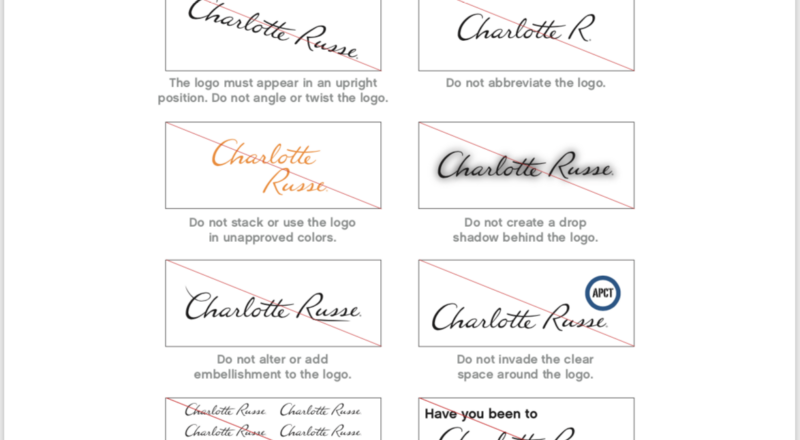 Charlotte Russe Lafata Design