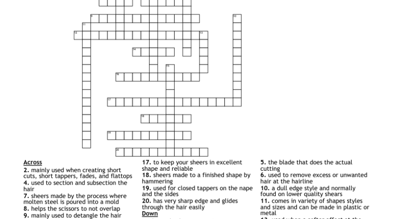 Chloe Brooklyn Crossword WordMint