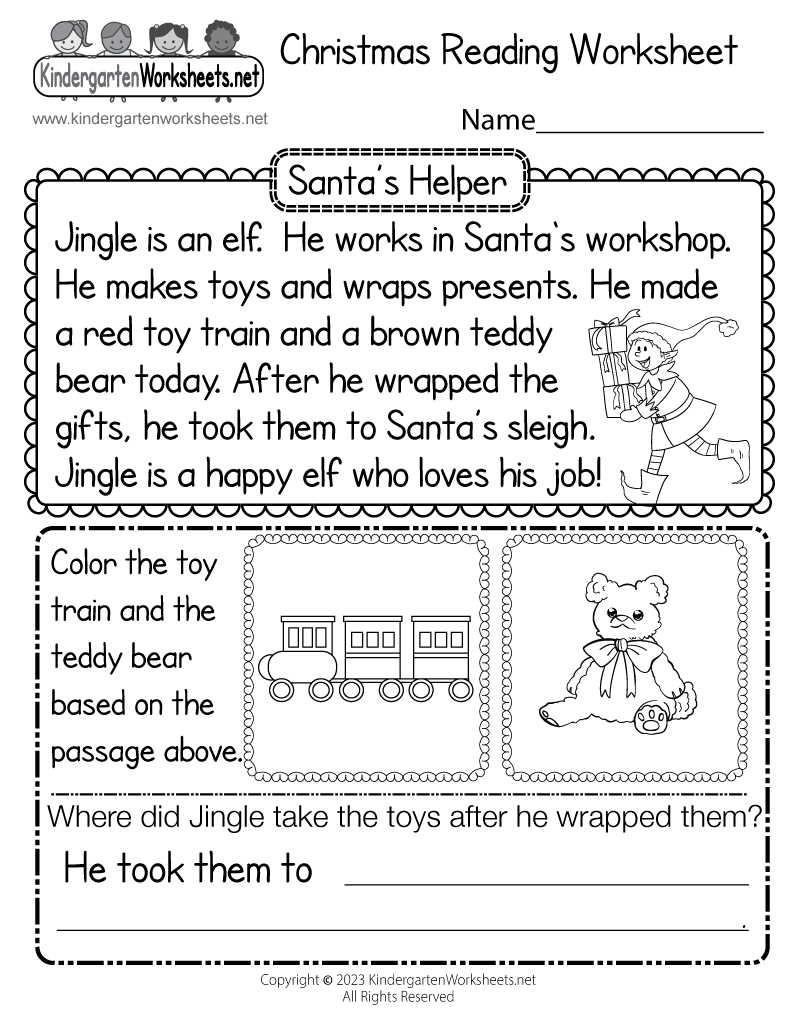 reading worksheets for kindergarten reading worksheets for kindergarten