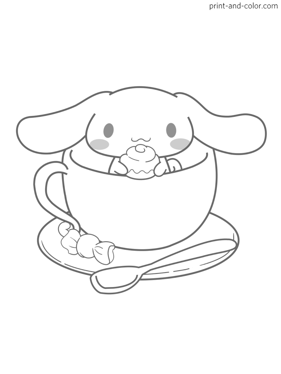 coloring pages sanrio