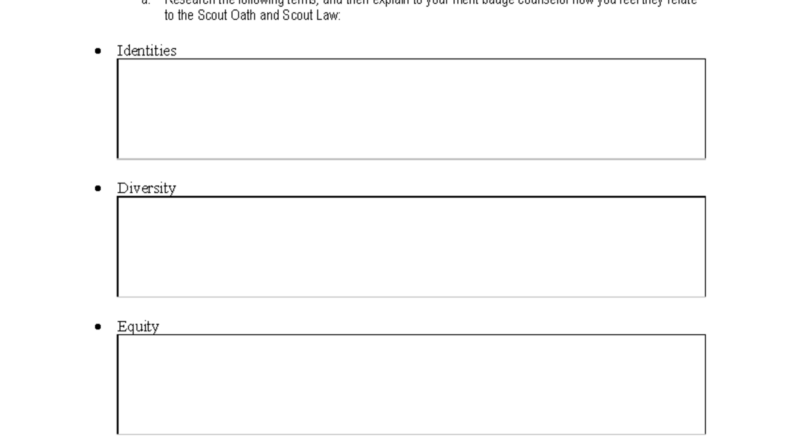 Citizenship In Society Merit Badge Workbook Exploring Diversity Leadership Studocu