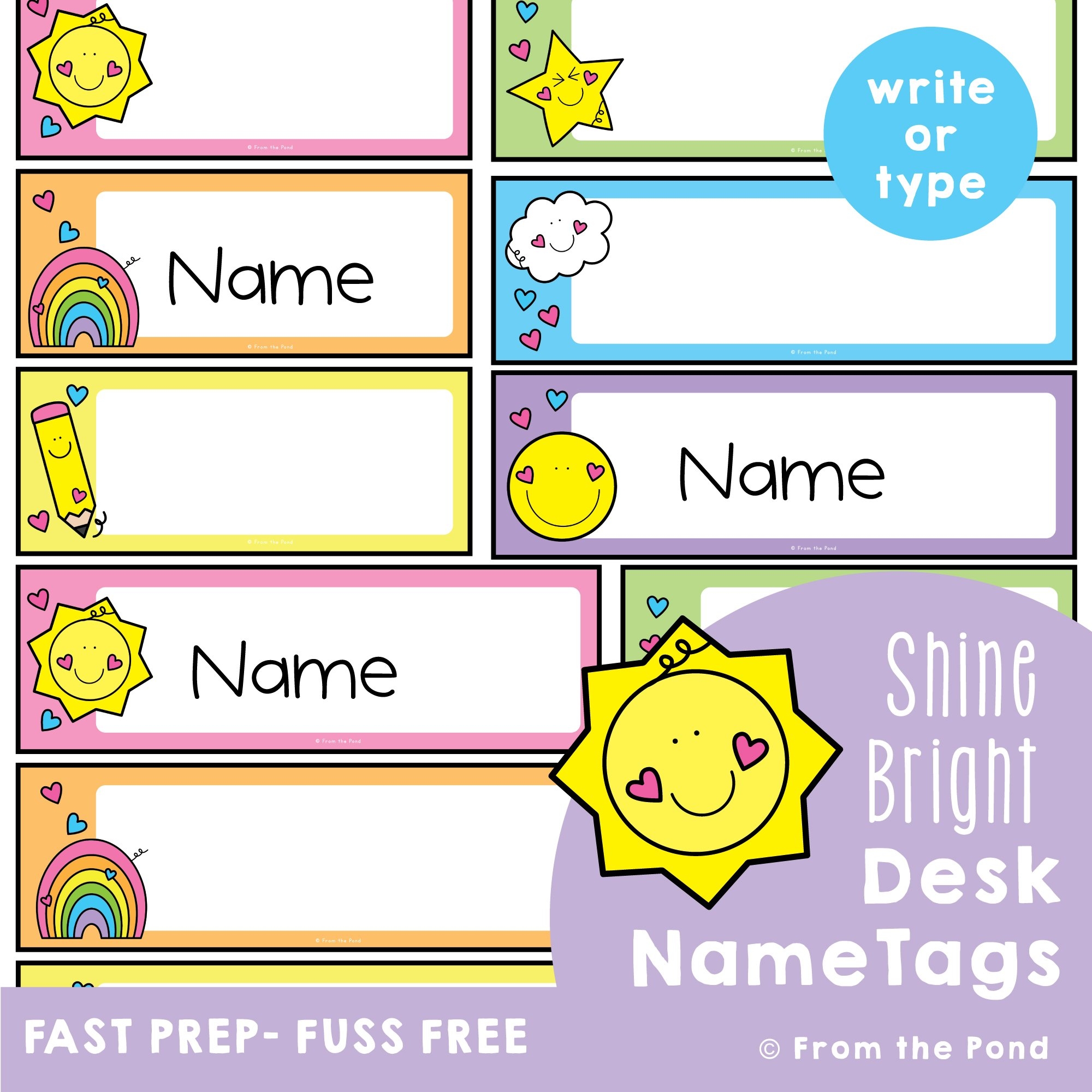 name tags printable