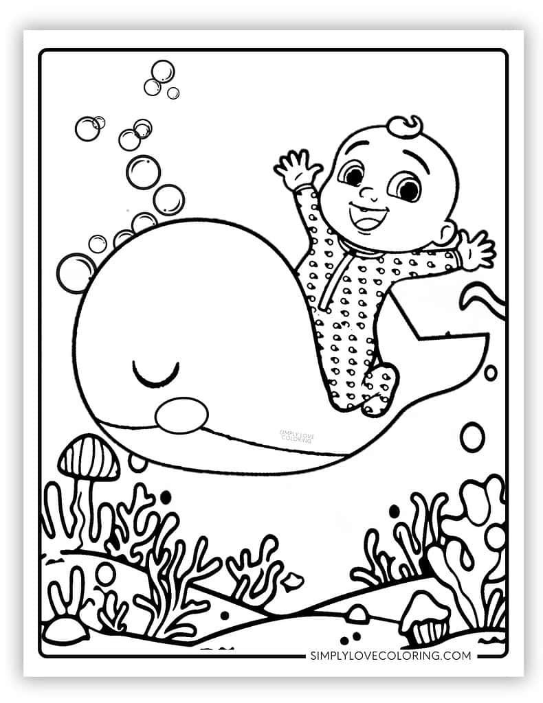 Cocomelon Coloring Pages Free PDF Printables Simply Love Coloring