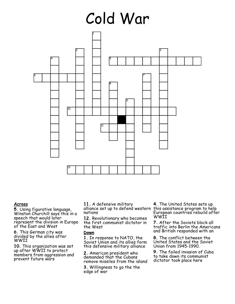forming a union crossword forming a union crossword