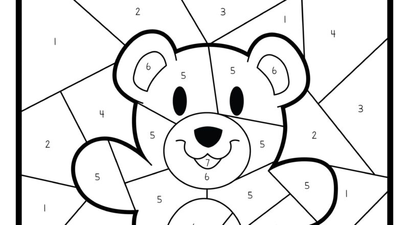 Color By Number Valentine Pages free Printable The Activity Mom