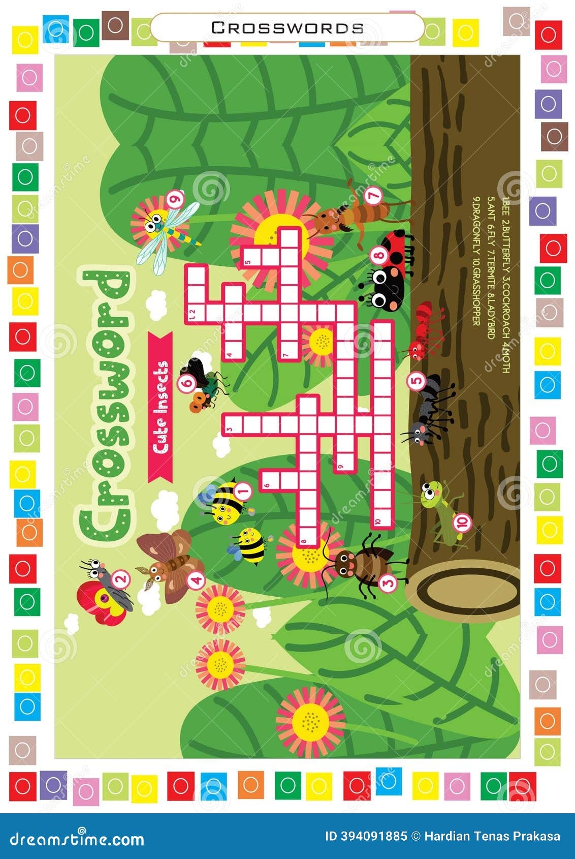 Colorful Crossword Puzzle Stock Illustrations 1 672 Colorful Crossword Puzzle Stock Illustrations Vectors Clipart Dreamstime