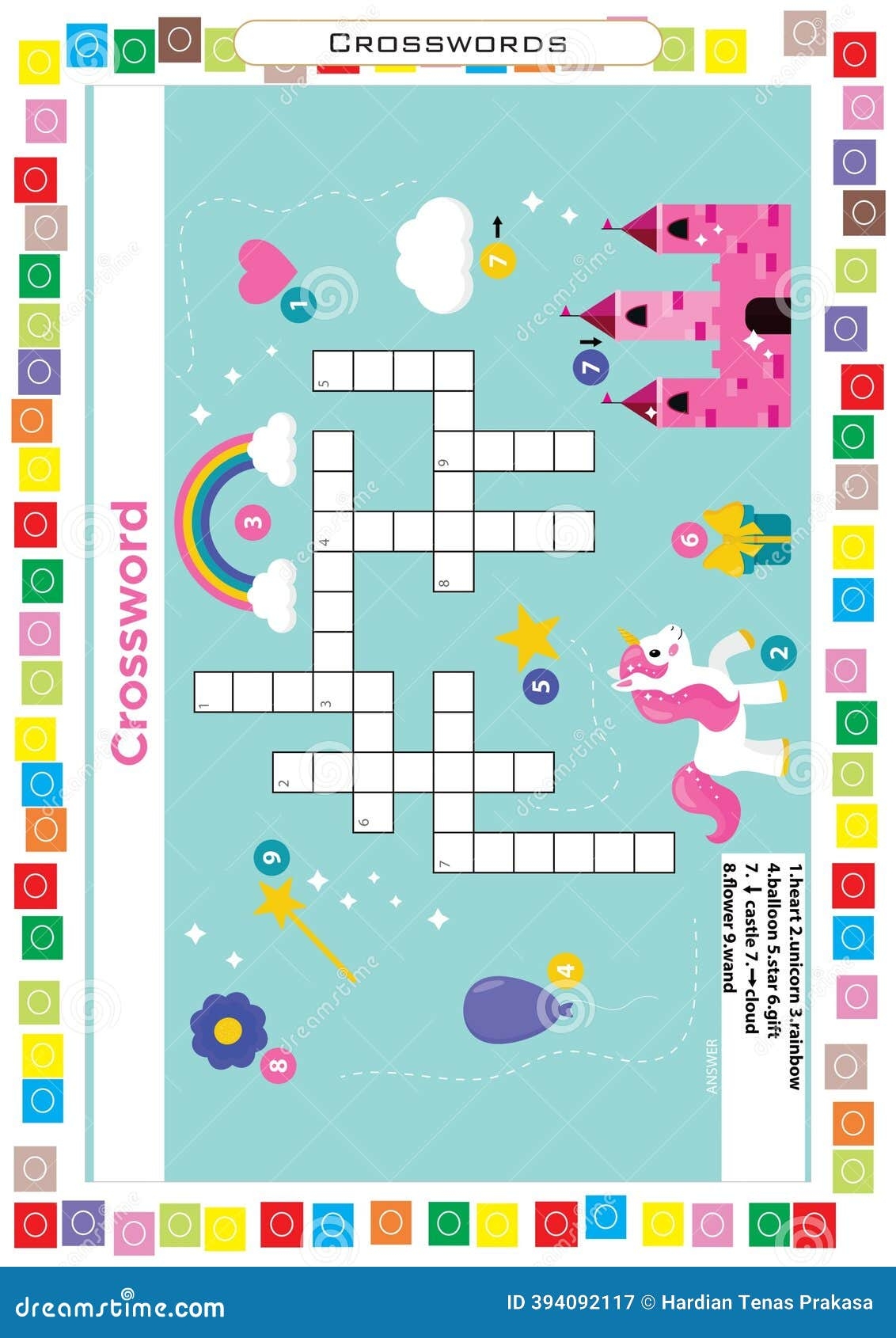 Colorful Crossword Puzzle Stock Illustrations 1 672 Colorful Crossword Puzzle Stock Illustrations Vectors Clipart Dreamstime