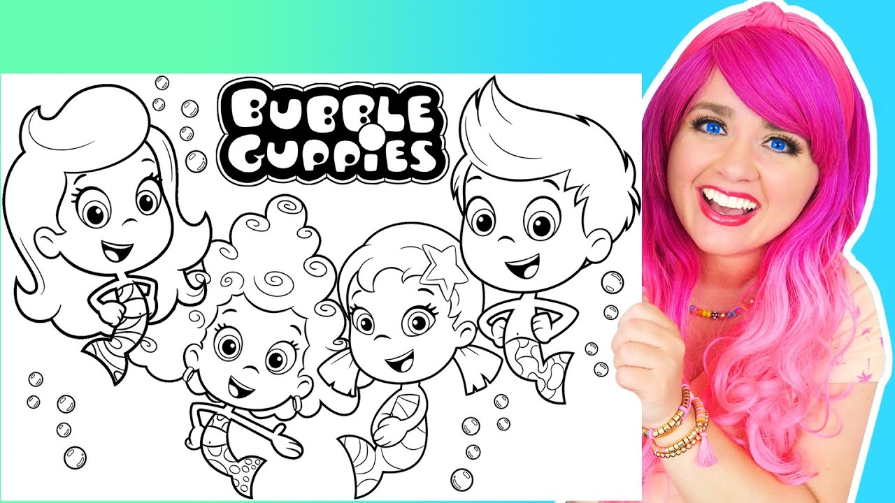 Coloring Bubble Guppies Coloring Pages Molly Gil Deema Oona Crayola Crayons YouTube Coloring Bubble Guppies Coloring Pages Molly Gil Deema Oona Crayola Crayons YouTube