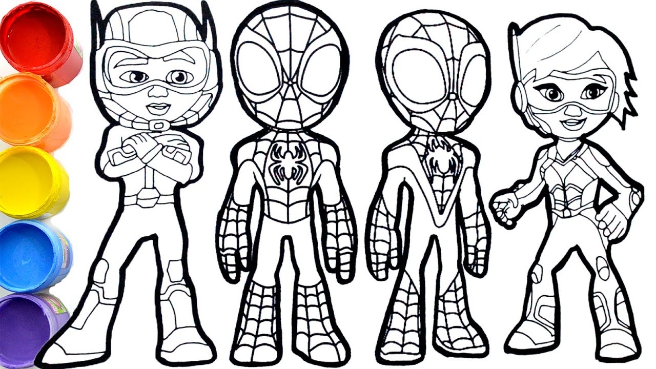 COLORING Marvel s Spidey And His Amazing Friends Season 2 Disney Jr YouTube COLORING Marvel s Spidey And His Amazing Friends Season 2 Disney Jr YouTube