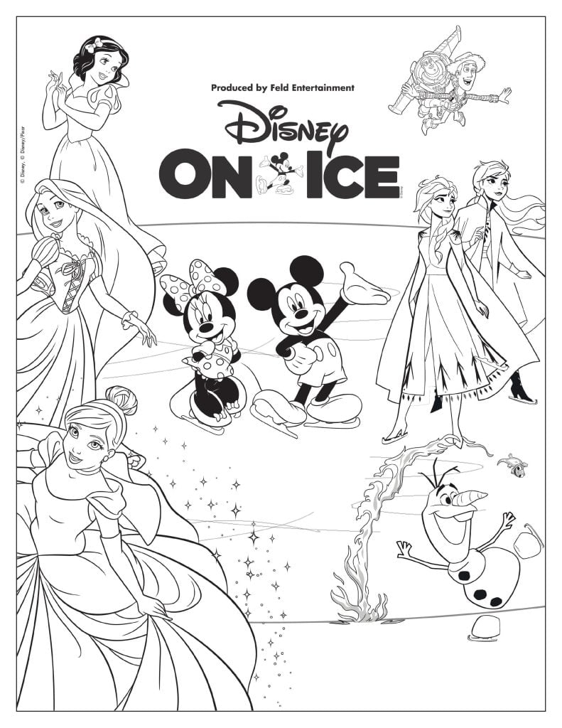 COLORING PAGES Fun The Official Site Of Disney On Ice COLORING PAGES Fun The Official Site Of Disney On Ice