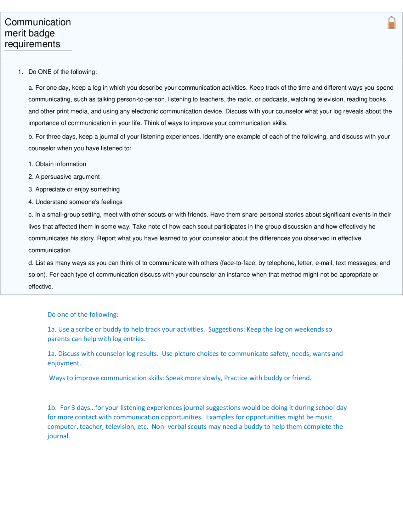 communication merit badge worksheet communication merit badge worksheet