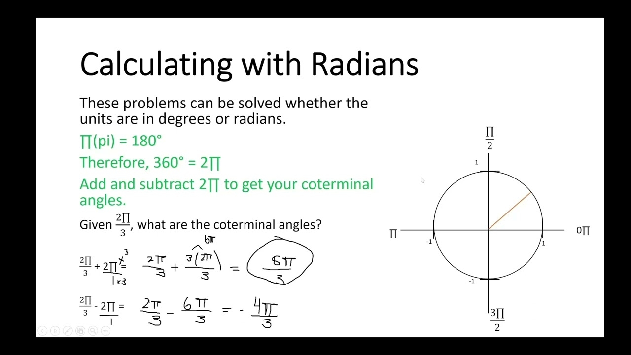 Coterminal Angles And Reference Angles YouTube Coterminal Angles And Reference Angles YouTube