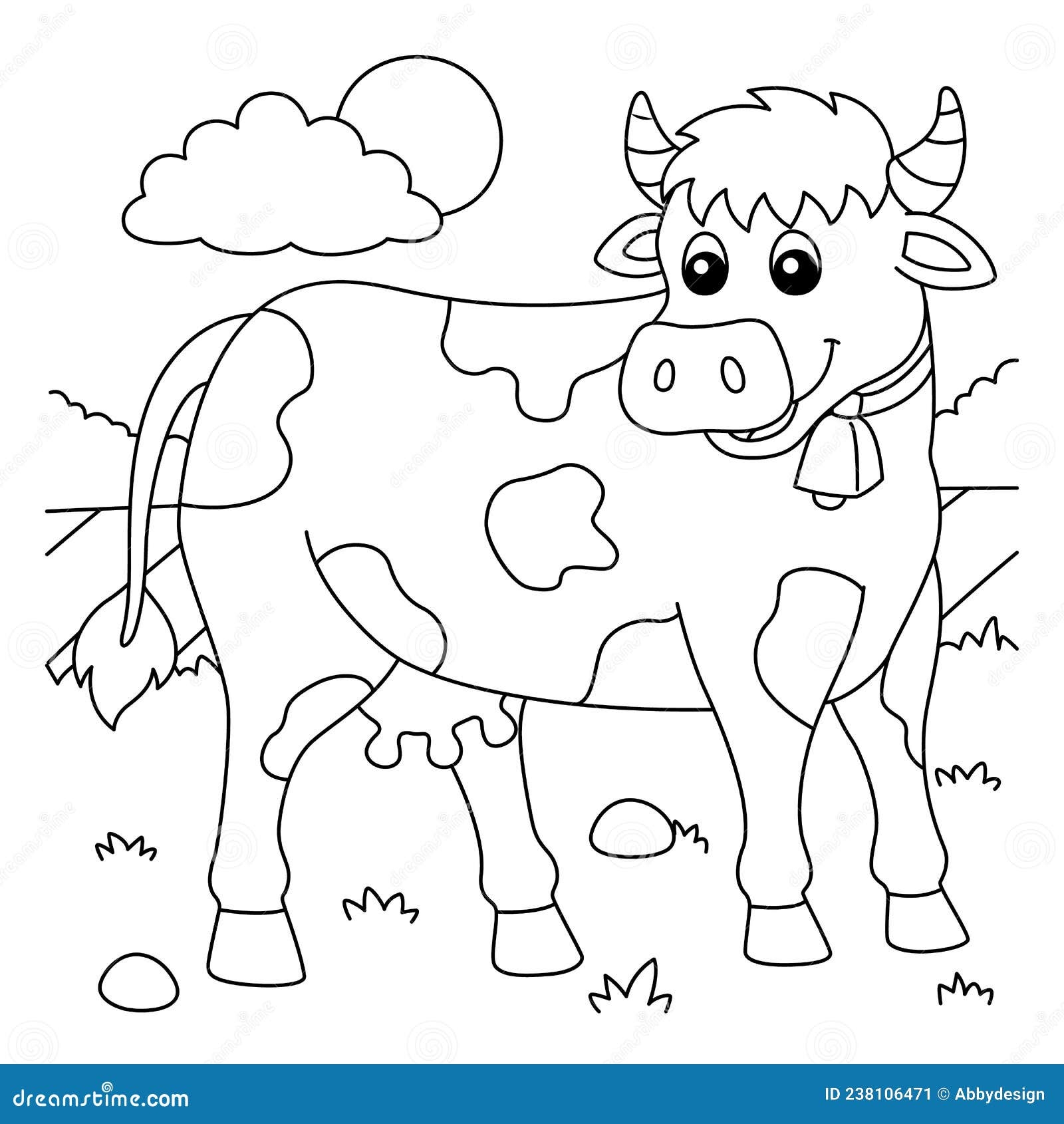 cow coloring pages