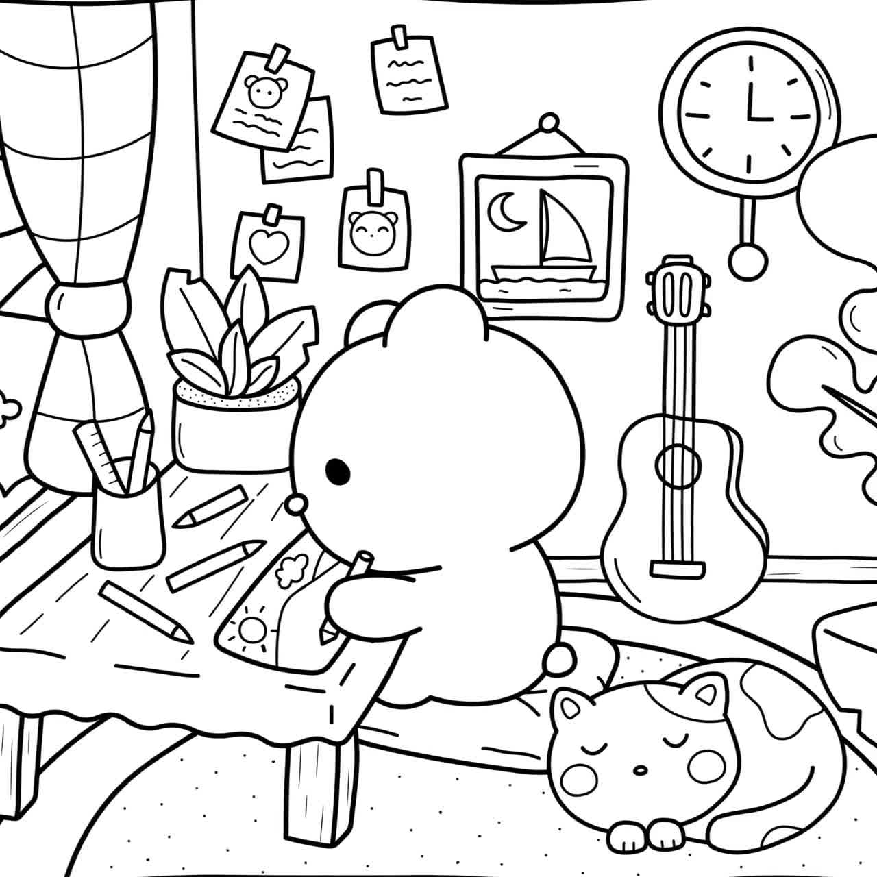 coloring pages aesthetic coloring pages aesthetic