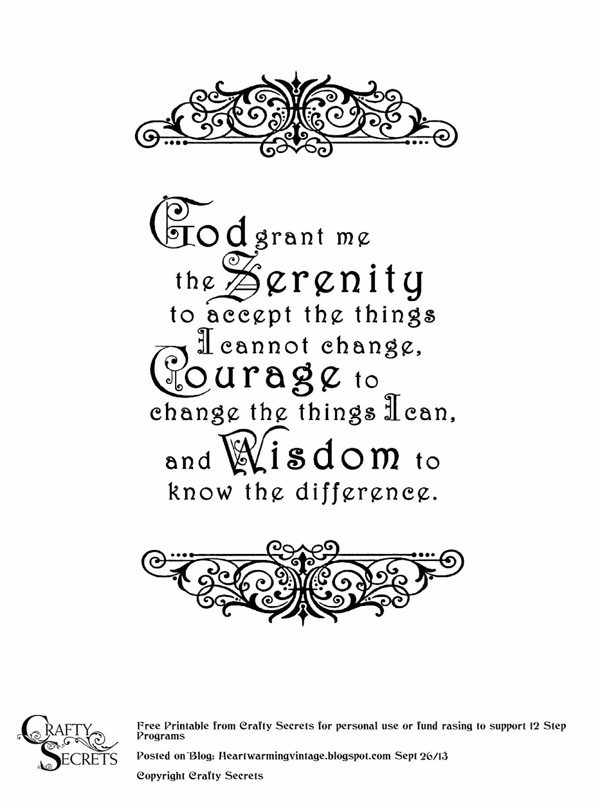 Crafty Secrets Heartwarming Vintage Ideas And Tips Free Serenity Prayer Printable And My Dad s GA Story Crafty Secrets Heartwarming Vintage Ideas And Tips Free Serenity Prayer Printable And My Dad s GA Story
