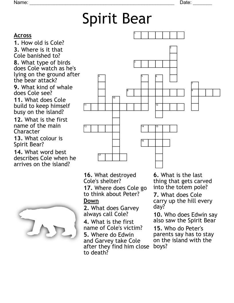 CRASH By Jerry Spinelli Crossword WordMint