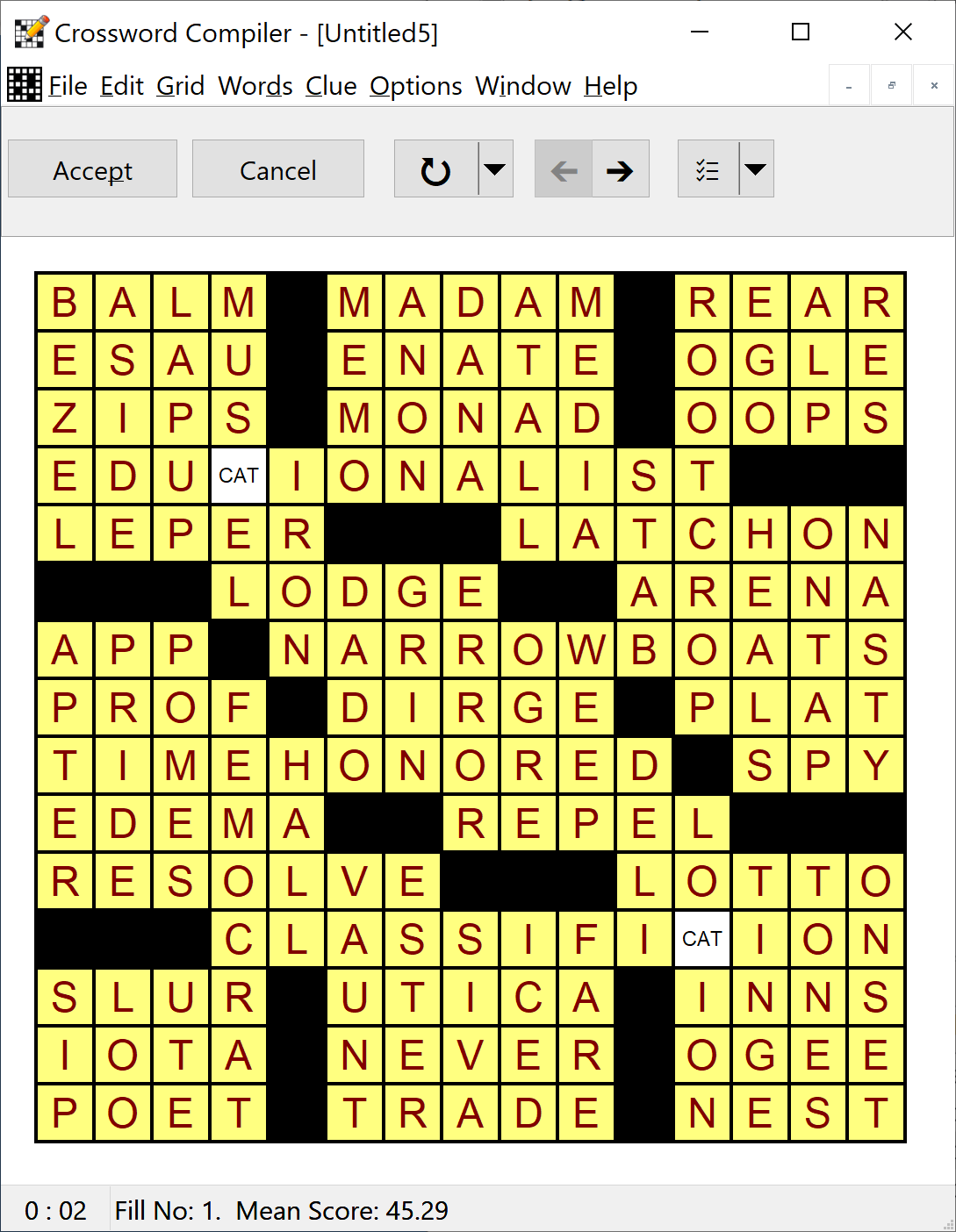 allow crossword clue
